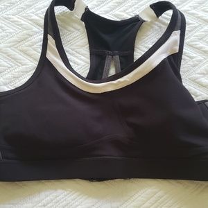 MPG BLACK SPORTS BRA SIZE M